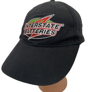Interstate Batteries Stellar Baseball Cap Hat Snapback Black